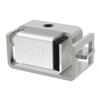 Wibroizolator gumowo-metalowy MDGQ 50 z zabezpieczeniem Safe-lock, otwory Ø10,5, ASA Hydraulik, MDGQ504510IISK
